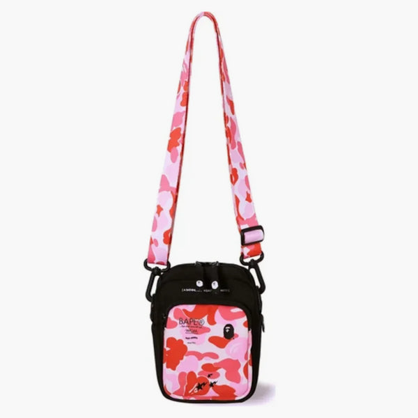 BAPE ABC Camera Pouch (FW19) Pink
