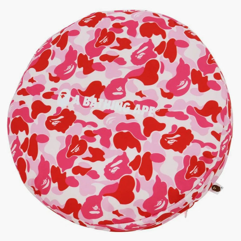 BAPE ABC CAMO Un cerc de maimuțe de baie, mărgele pufoase perne roz