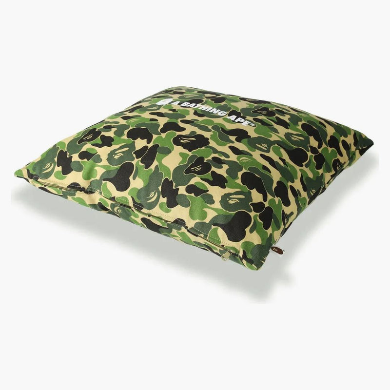 Bape Abc Camo A Bathing Ape Square Cushion Green
