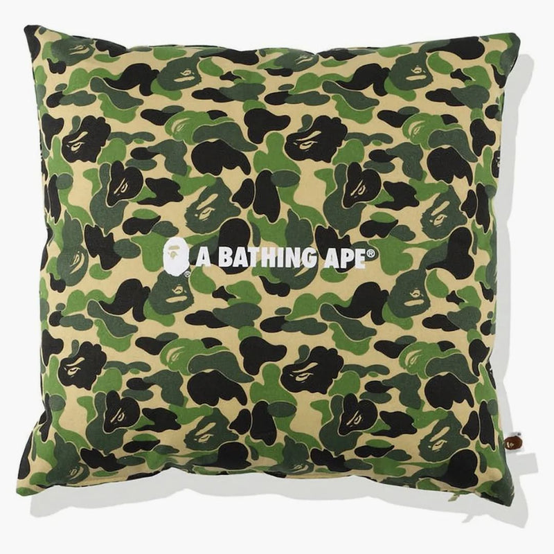 Bape Abc Camo A Bathing Ape Square Cushion Green