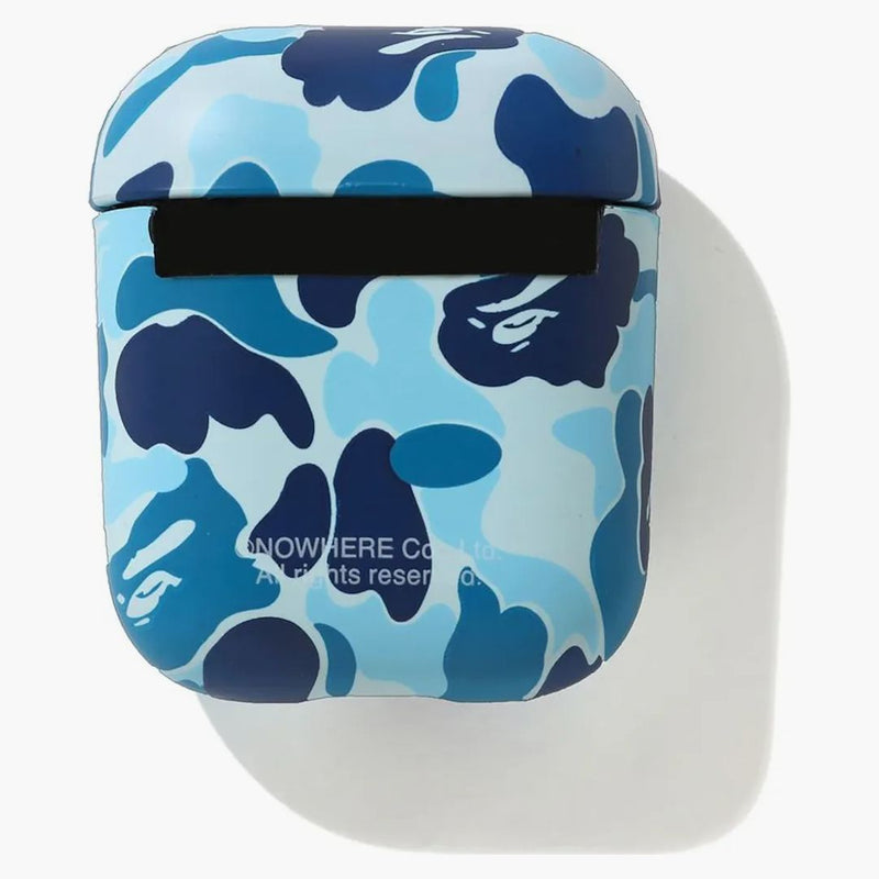 BAPE ABC CAMO AIRPODS CAZĂ albastru