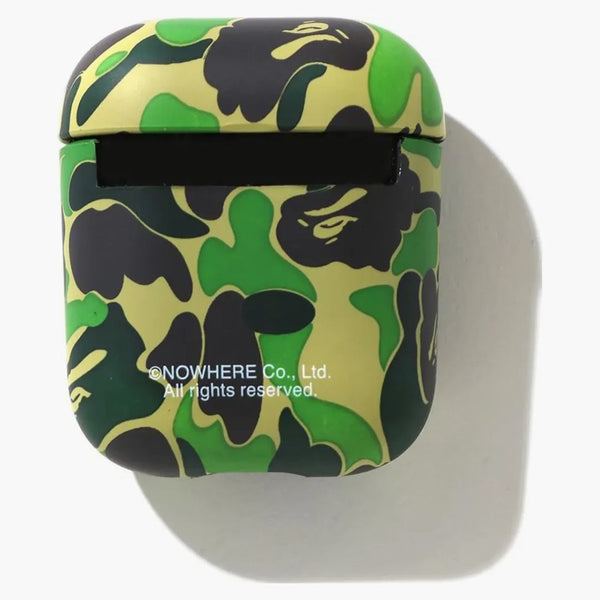 BAPE ABC CAMO AIRPODS CASE (SS21) Verde