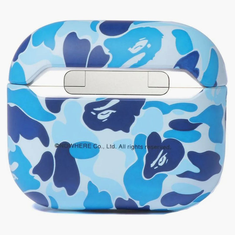 Bape Abc Camo Airpods Case (ss22) Blue