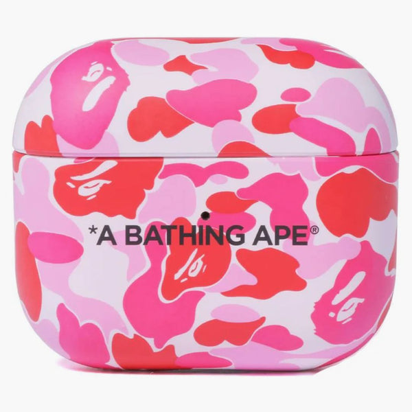 BAPE ABC CAMO AIRPODS CASE (SS22) Rosa