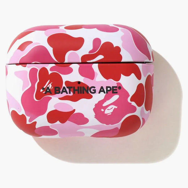 BAPE ABC CAMO AIRPODS Pro Case Pink