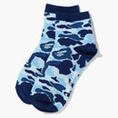Bape Abc Camo Ankle Socks (SS20) Blue
