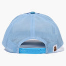 Bape ABC Camo Ape Care Cap Blue