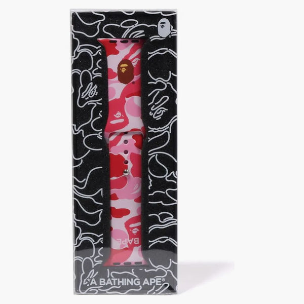 Bape Abc Camo Apple Watch Band (41/45mm) Pink