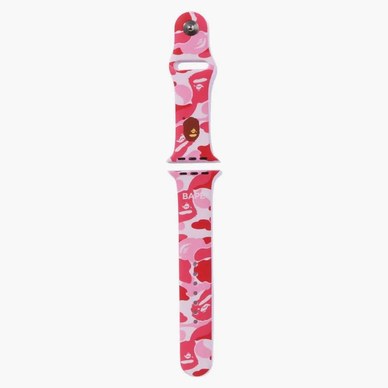 Bape Abc Camo Apple Watch Band (41/45mm) Pink