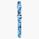 Bape Abc Camo Apple Watch Band Blue