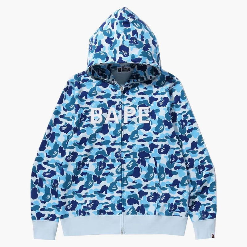 BAPE ABC CAMO BAPE Full Zip Soodie Blue