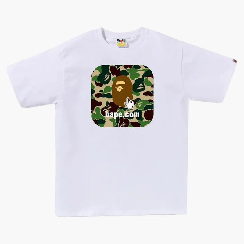Bape ABC Camo Bape Online ABC TEE White/Green