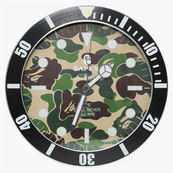 BAPE ABC CAMO BAPEX CLOC BLACK