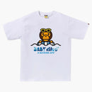 Bape Abc Camo Baby Milo Float Summer Tee White