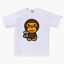 Bape Abc Camo Baby Milo Juice Summer Tee White