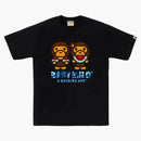Bape Abc Camo Baby Milo Water Melon Summer Tee Black