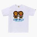 Bape Abc Camo Baby Milo Water Melon Summer Tee White