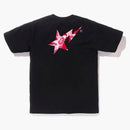 Bape Abc Camo Bape Sta Logo Tea Black Pink