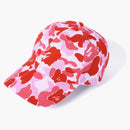 Bape Abc Camo Bapesta Panel Cap Pink