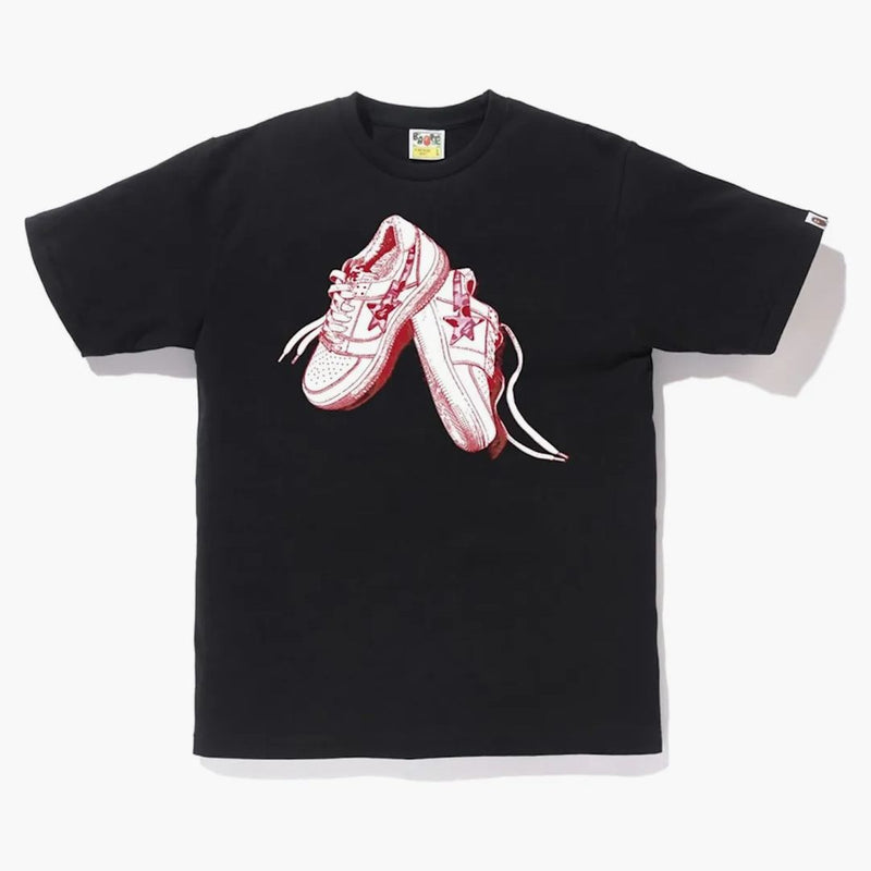 Bape Abc Camo Bapesta Tea Black/Pink