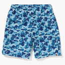 Bape Abc Camo Beach Shorts (ss23) Blue