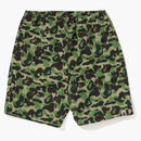 Bape Abc Camo Beach Shorts (ss23) Green