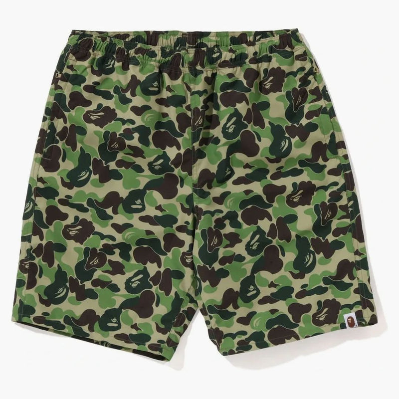 Bape Abc Camo Beach Shorts (SS23) Green