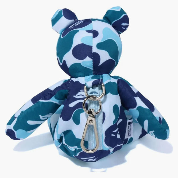 BAPE ABC CAMO Urs Eco S geanta albastru