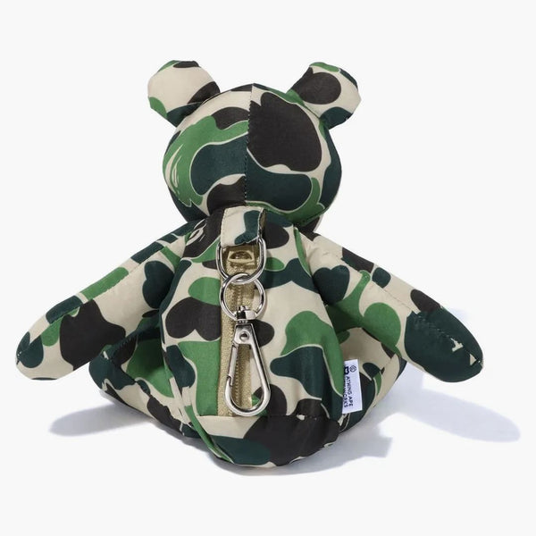 BAPE ABC CAMO Bear Eco S Bag verde