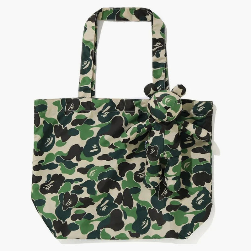 BAPE ABC CAMO Bear Eco S Bag verde