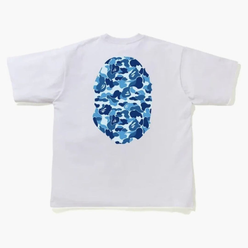 BAPE ABC Camo Big Ape Head Ulsaged Tea White/Blue