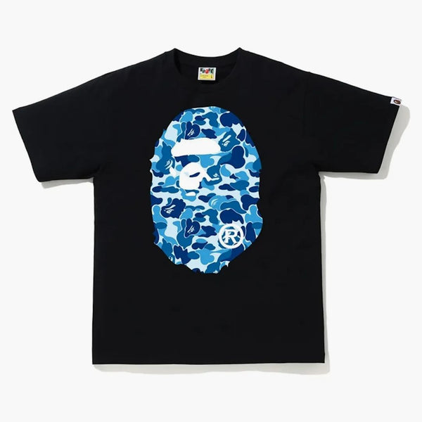 Bape Abc Camo Big Ape Head Tea Black/Blue