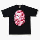 Bape Abc Camo Big Ape Head Tea Black/Pink
