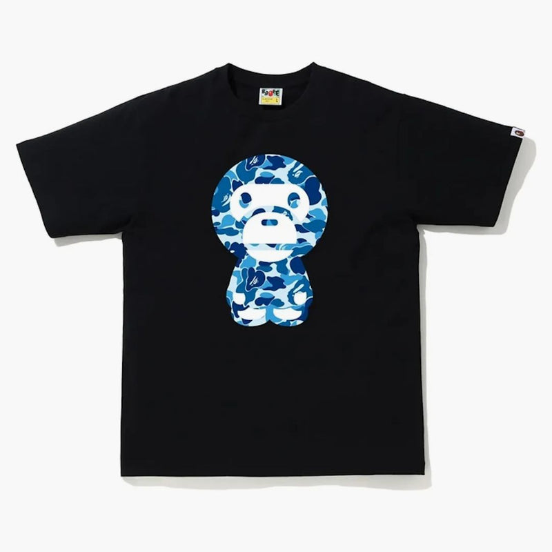 Bape Abc Camo Big Baby Milo Tea Black/Blue