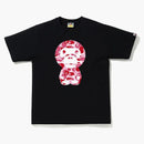 Bape Abc Camo Big Baby Milo Tea Black/Pink