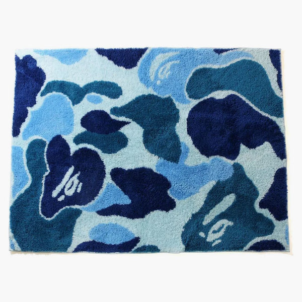 BAPE ABC CAMO BIG RUG MAT BLUE