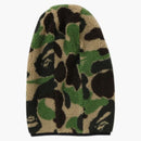 BAPE ABC CAMO BOA FLEECE BALACLAVA GREEN