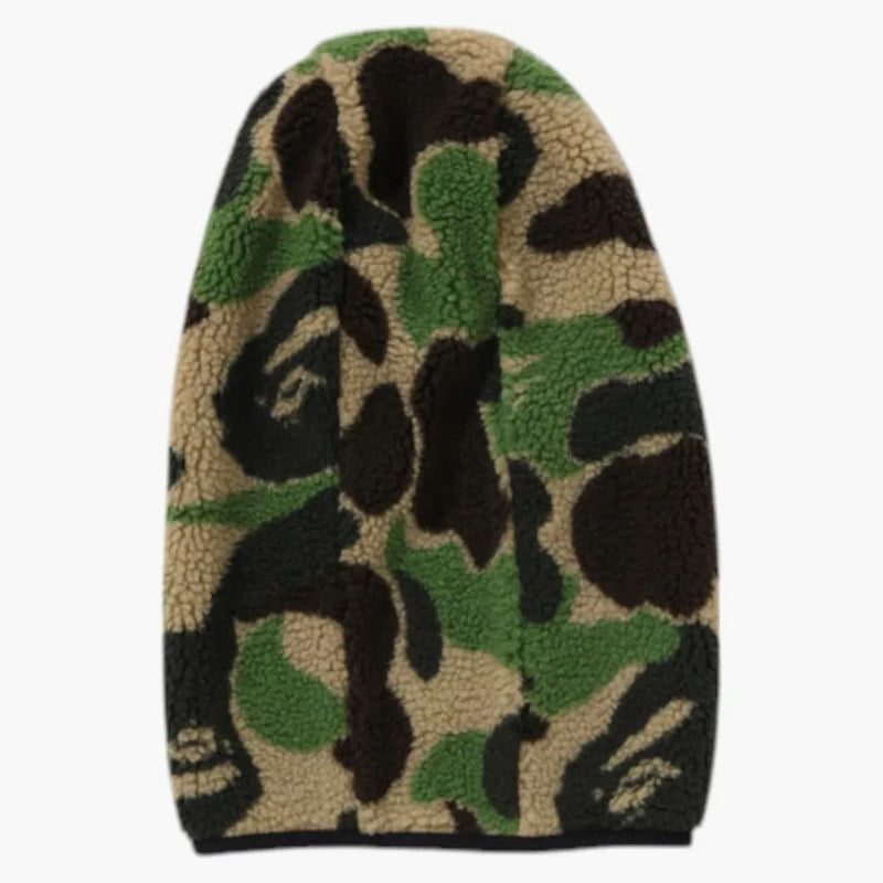 Bape ABC Camo Boa Fleece Balaclava Green
