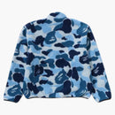 Bape Abc Camo Boa Ripstop Reversible Jacket Blue