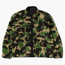 Bape Abc Camo Boa Ripstop Reversible Jacket Green