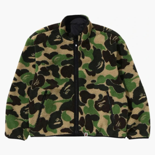 BAPE ABC CAMO BOA RIPSTOP REVERIBLE JACKA GRÖN
