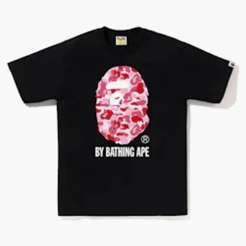 Bape Abc Camo By Bathing Ape Tee Black/pink