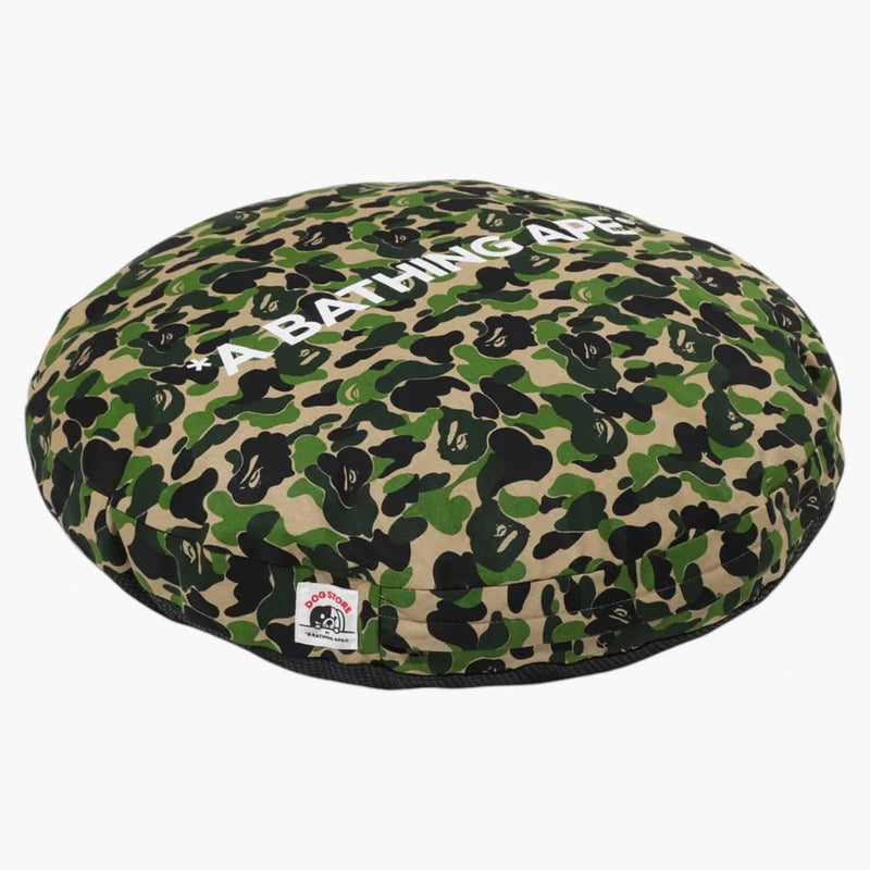 BAPE ABC CAMO CIRCLE 60 cm psí postel zelená