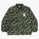 Bape Abc Camo Coach Jacket Green