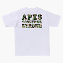 Bape Abc Camo College ATS TEE White/Green