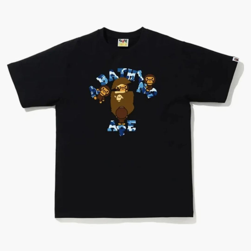Bape ABC Camo College Milo Tea Black/Blue