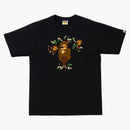 Bape Abc Camo College Milo Tee (fw21) Black/green