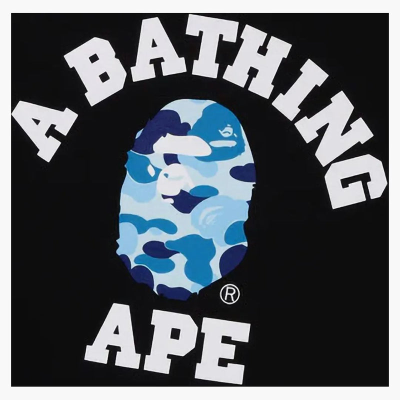Bape ABC Camo College Organic Cotton Tea Black/Blue