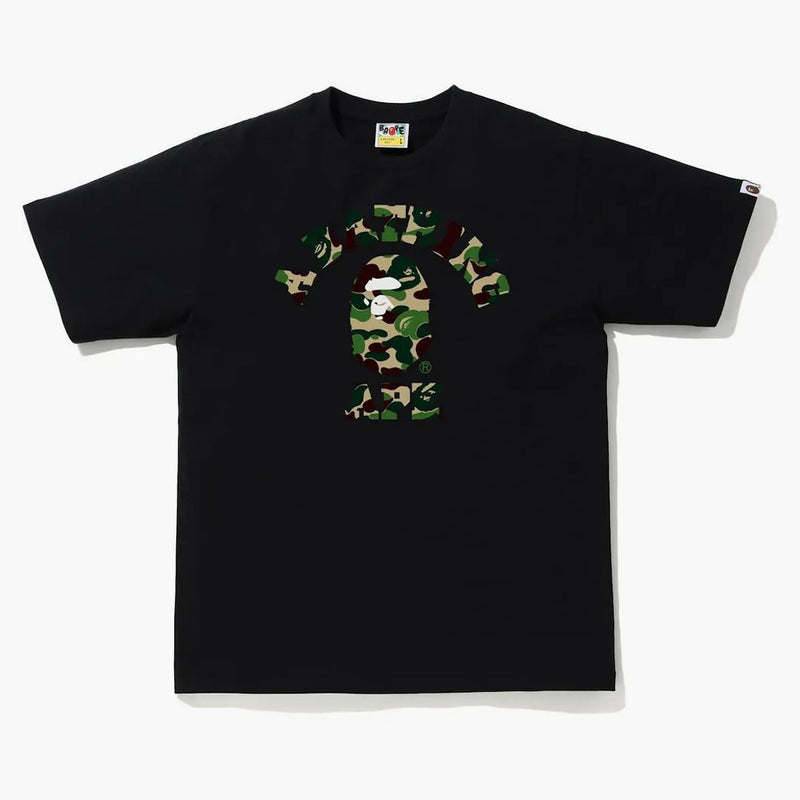 Bape Abc Camo College Tee (ss21) Black/green