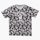 Bape Abc Camo College Tee Grey